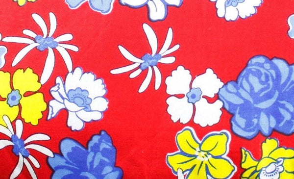 Arabian Sea Flowers Red Secret Pillow