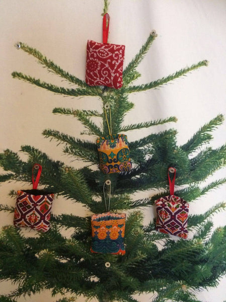Ethnic Christmas Tiny Secret Pillow